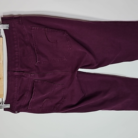American Eagle size 6 purple super stretch jeggings - Picture 4 of 8